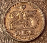 C50 - Moneda foarte veche - Danemarca - 25 ore - 1993