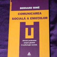 Bernard Rime - Comunicarea sociala a emotiilor psihologie sociala