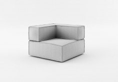 Element modular de colt NOi Grey foto