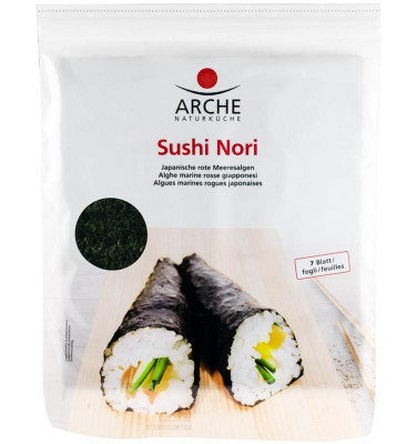 Alge Marine Prajite pentru Sushi 7 Foi 17 grame Arche Naturkuche foto
