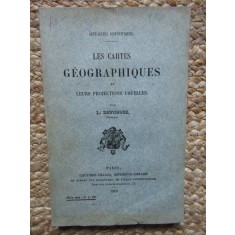 Les cartes g&eacute;ographiques et leurs projections usuelles - L. Defossez 1910