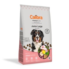 Calibra Premium Line Junior Talie Mare, Hrana Uscată pentru C&acirc;ini, Pui, 3 kg