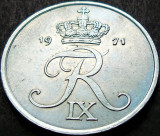 Cumpara ieftin Moneda 2 ORE - DANEMARCA, anul 1971 *cod 1489 C = A.UNC, Europa