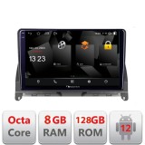 Navigatie Mercedes W204 2008-2012 Android 12 Octa Core 8GB RAM 128GB 2K QLED
