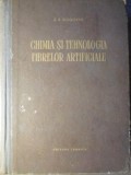 Chimia si Tehnologia Fibrelor Artificiale - Z.A. Rogovin (1954), Editura Tehnica, Hardcover, 518 pagini, Carte Chimie