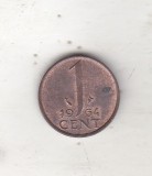bnk mnd Olanda 1 cent 1964