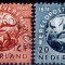 C1849 - Olanda 1949 - Yv.528-9 2v.stampilat,serie completa