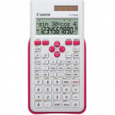 Calculator de birou Canon F-715SG, 16 Digit, Alb-Magenta foto