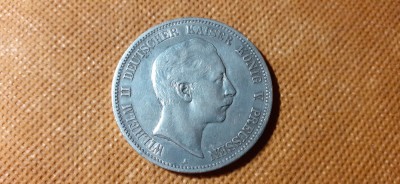 5 MARK 1902 ARGINT foto
