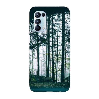 Husa compatibila cu Oppo A74 5G model Foggy forest, Silicon, TPU, Viceversa foto