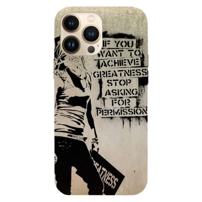 Husa compatibila cu Apple iPhone 14 model stop asking for permission, Silicon, TPU, Viceversa foto