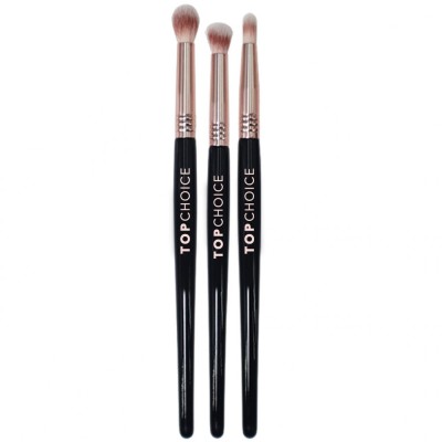 Set 3 pensule de machiaj pentru blending Golden Touch Trio, 38662, Top Choice foto