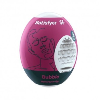 Masturbator flexibil in forma de ou Satisfyer Egg Single bubble foto