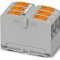 Conector de şine 24A, 450V, push-in