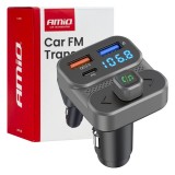 Modulator FM auto 2&times;USB-A 1&times;USB 12V 24V AMIO-04649