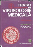 Tratat de Virusologie Medicala Volumul 1 N. Cajal Editura Medicala 1990 Editie Veche Carti Colectie