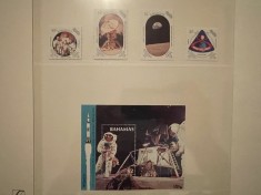 bahamas serie timbre spatiu cosmos apollo aselenizare nestampilate MNH foto