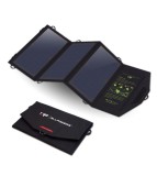 Incarcator Solar Pliabil ALLPOWERS 21W cu 2 Porturi USB, Tehnologie iSolar, 2.4A, Portabil