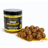 Boilies de Carlig BUCOVINA Semisolubile, Scopex &amp; Banana, 22mm, 150g