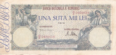 ROMANIA 100000 LEI MAI 1946 VF foto