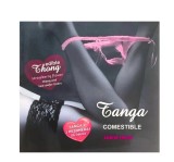 Lenjerie Comestibila pentru Femei-3 Paduri in Forma de Inima, Aroma Capsuni