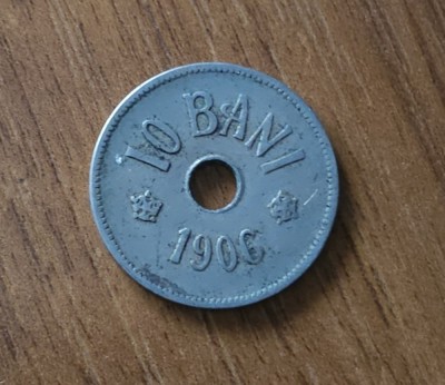 10 bani 1906, Rom&amp;acirc;nia, fără litera J foto