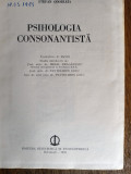 Psihologia Consonantista - Stefan Odobleja / R3P3S, Alta editura