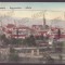 3405 - SIBIU, Panorama Leporello - old postcard + 10 mini photocards - used 1916
