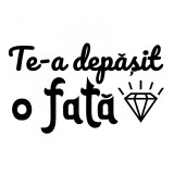 Cumpara ieftin Sticker Auto , zTe-a Depasit o Fata?, , Gluma Vizuala pentru Trafic