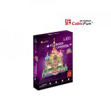 Cumpara ieftin PUZZLE 3D LED CATEDRALA ST. BASIL 224 PIESE, CubicFun