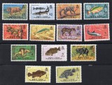 BELIZE 1974, Fauna, serie neuzată, MNH