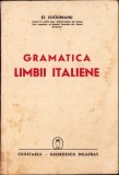C843 Gramatica limbii italiene de Șt Cuciureanu, 1941, București