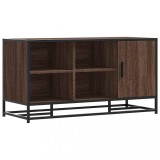 Cumpara ieftin Banca de pantofi din stejar maro lemn si metal prelucrat