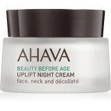 AHAVA Beauty Before Age crema de noapte cu efect lifting pentru fata, gat si piept 50 ml