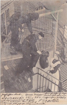 CP Timisoara Temesvar Prosit Neujahr noroc de Anul Nou ND(1904) foto