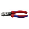 Cleste profesional cu tais diagonal, articulatie dubla Knipex 73 72 180, 180 mm