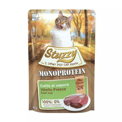 Stuzzy Cat Monoprotein GF carne de vițel 85 g foto