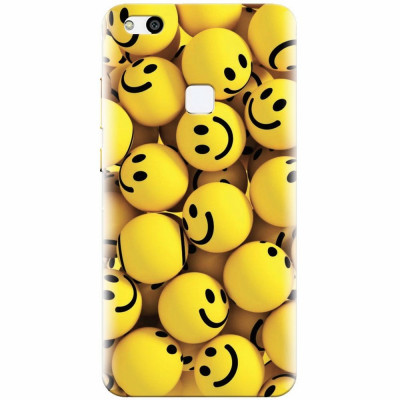 Husa silicon pentru Huawei P10 Lite, Smiles 002 foto