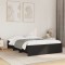 vidaXL Cadru de pat, negru, 140x200 cm, lemn prelucrat 3295654
