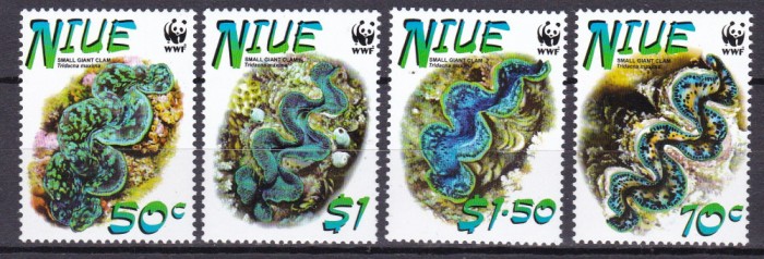 Niue 2002 fauna WWF serpi MI 973-976 MNH ww81