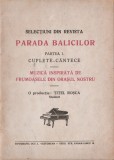 Titel Rosca - Parada Balicilor (dedicatie, autograf), 1946