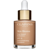 Cumpara ieftin Clarins Skin Illusion Natural Hydrating Foundation makeup radiant cu hidratare SPF 15 culoare 112C Amber 30 ml