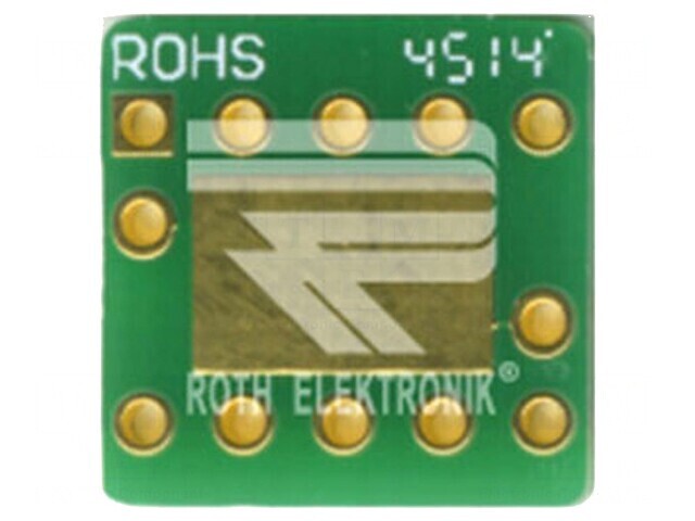 Placă universală multiadaptor SOT23-10 12,5mm x 12,5mm