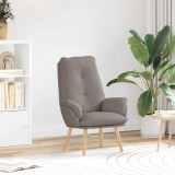 Cumpara ieftin Fotoliu de relaxare Gri taupe 69 x 74 x 93 cm țesătură