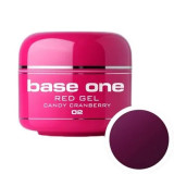 Cumpara ieftin Gel UV Color Base One 5 g Red candy-cranberry-02
