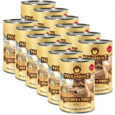 Conserva Wolfsblut Wild Duck &amp;amp;amp; Turkey 12 x 395 g foto