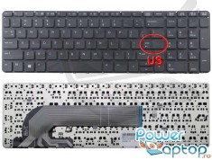 Tastatura HP ProBook 721953 B31 layout US fara rama enter mic, ProBook 768787 B31 layout US fara rama enter