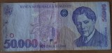 50000 lei 1996, Rom&acirc;nia, circulată