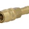 Conector rapid cu supapă 10bar alamă FPM