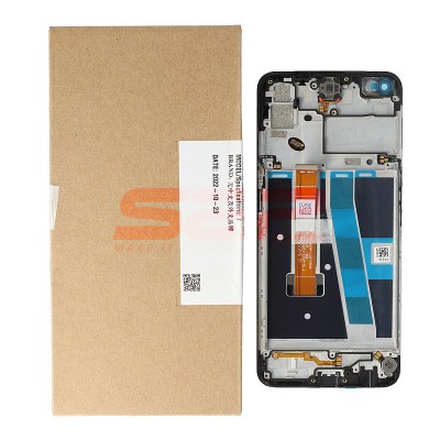 LCD+Touchscreen cu Rama OPPO A72 4G / A92 4G / A52 BLACK Original Service Pack foto